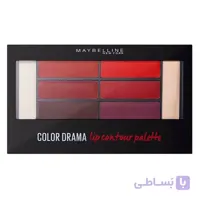 پالت رژ لب جامد 8 عددی Crimson Vixen میبلین | Meybelline