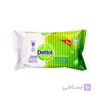 دستمال مرطوب دتول - Dettol آنتی باکتریال 10 برگی