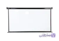 پرده نمایش برقی پروژکتور سلکسون سایز 180x180 مشکی
