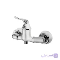 شیر توالت مدل صدف کروم