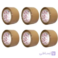چسب پهن رازی مدل BR-6 عرض 5 سانتی متر بسته 6 عددی