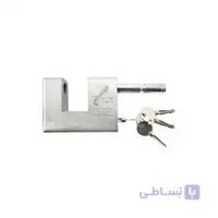 قفل کتابی روکشدار 100 کلید چهار پر آهنی ضد سرقت کلون