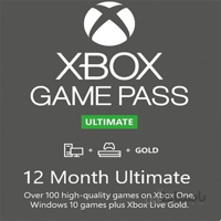 خرید کارت گیم پس آلتیمیت ایکس باکس 12 ماهه XBOX GAME PASS Ultimate 12 Month