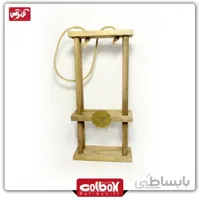 شلف چوبی کادویی تک شاخه گل