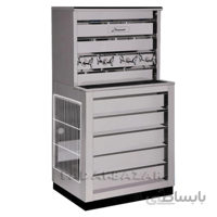 آبسردکن استیل 4 شیر مدل SW45L استیل صنعتی ضد زنگ