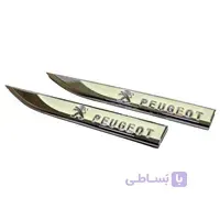 لوگوی فلزی بغل گلگیر کد 1