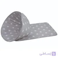 تشک تعویض گاردار نوزاد پسرانه ایس ایز طرح ستاره طوسی Isiz