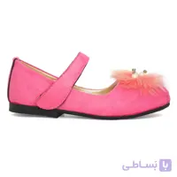کفش دخترانه مخمل مدل AMS صورتی