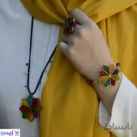 نیم ست رنگی رنگی