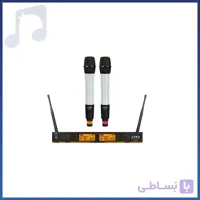 میکروفن بی سیم دو کانال جی تی ار مدل UJM-762