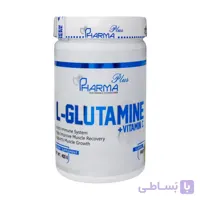 پودر ال گلوتامین و ویتامین c فارما پلاس 400 گرم 400 گرم