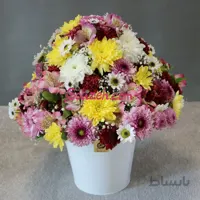 باکس گل فلزی پاییز