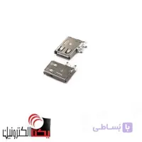 سوکت یو اس بی مادگی عمودی رایت تایپ A