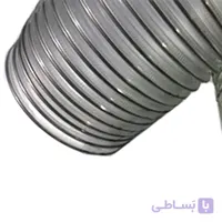 لوله خرطومی PVC مکنده شاخه 6 متری قطر 6 سانتی‌متر معادل 2.4 اینچ