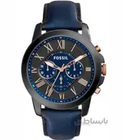 ساعت مچی مردانه فسیل مدل ٖ FS5061 ٖGrant ا Fossil Men's Grant Stainless Steel Chronograph Quartz Watch