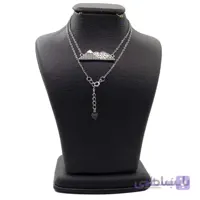 گردنبند زنانه نقره طرح کوه کد 894