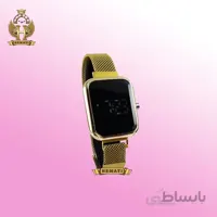ساعت ال ای دی زنانه A606 (بند مگنتی) طلایی