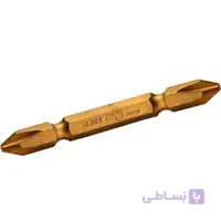 سر پیچ گوشتی رونیکس تیتانیوم دو سر چهار سو سایز PH2 مدل RH-5409