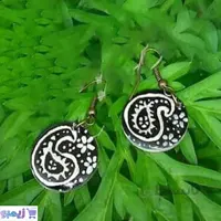 گوشواره مشکی ترمه