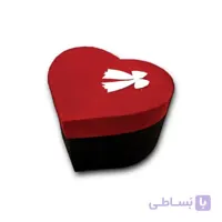 جعبه کادویی طرح قلب مخملی شامل 10 سایز