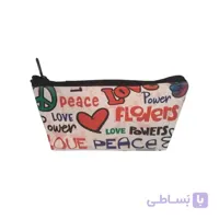 کیف ارایشی طرح love کد 02