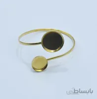 قاب دستبند دو کفه طرح دایره