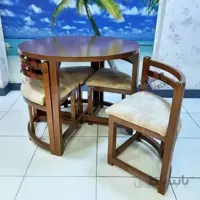 میز ناهار خوری کم جا گرد