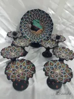 هفت سین پایه دار سفالی کد ۱۰۲۵۱۷