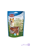 تشویقی سگ تریکسی طعم مرغ ۹۵ گرمی | Trixie Adult Dog with Chicken Drumsticks treatment
