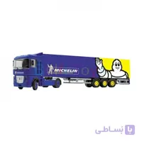 ماکت ماشین جوال مدل Michelin - Renault Magnum with Trailer