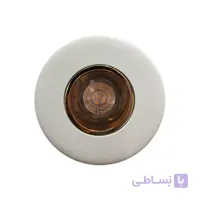 قاب هالوژن پارس لایت عمیق مدل سفید طلایی براق F436WG