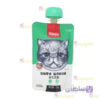پودینگ ونپی گربه با طعم ماهی ۹۰ گرمی
