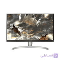 مانیتور ال ای دی 27 اینچ مدل LG 27UL650-W 4K UHD