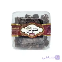 قند گیاهی کاکائویی سپاس 300 گرم