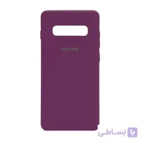 قاب سیلیکونی زیر بسته کد رنگ 506 بنفش - Samsung S10 / SM - G973