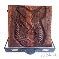 تخته نرد معرق منبت چوبی طرح سیمرغ کد ۱۰۲۲۴۲