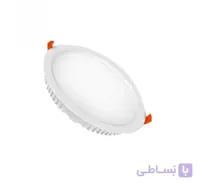 پنل توکار سرامیکی گرد 7.5 وات شیله مدل بک لایت