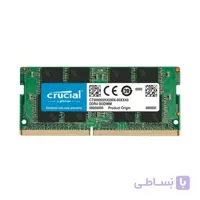 رم لپ تاپ کروشیال 8GB Single DDR4 2666 SODIMM