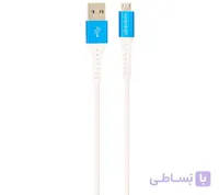 کابل تبدیل USB به MicroUSB سیبراتون مدل S225 A طول 1.2 متر ا Sibraton S225 A USB To MicroUSB 1.2M