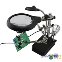 ذره بین چراغ از بغل BST-16129C