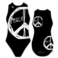 مایوی واترپولو زنانه توربو PEACE ا Turbo Women Water Polo PEACE