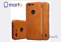 کیف چرمی نیلکین مدل Qin مناسب برای گوشی گوگل Pixel ا Nillkin Qin Series Leather case for Google Pixel