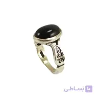 انگشتر نقره عقیق مردانه کد 3457