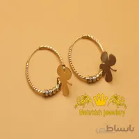 گوشواره حلقه ای فلاور