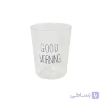 لیوان طرح GOOD MORNING بدون دسته