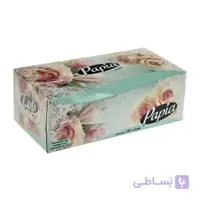 دستمال کاغذی 100 برگ 3 لایه پاپیا papia