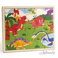 پازل چوبی جورچین دایناسورها