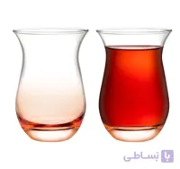 استکان چای خوری 6 عددی مدل Clarette مادام کوکو