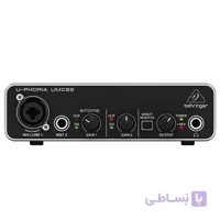 کارت صدا یو اس بی بهرینگر مدل U-Phoria UMC22 ا Behringer U-Phoria UMC22
