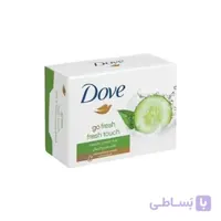 صابون خیار و چای سبز dove مدل Go Fresh حجم 100 گرم